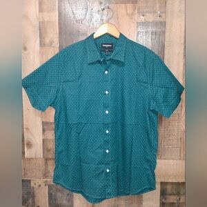 Bonobos Riviera Slim Fit Stretch Shirt Size XL Mens Dot Print